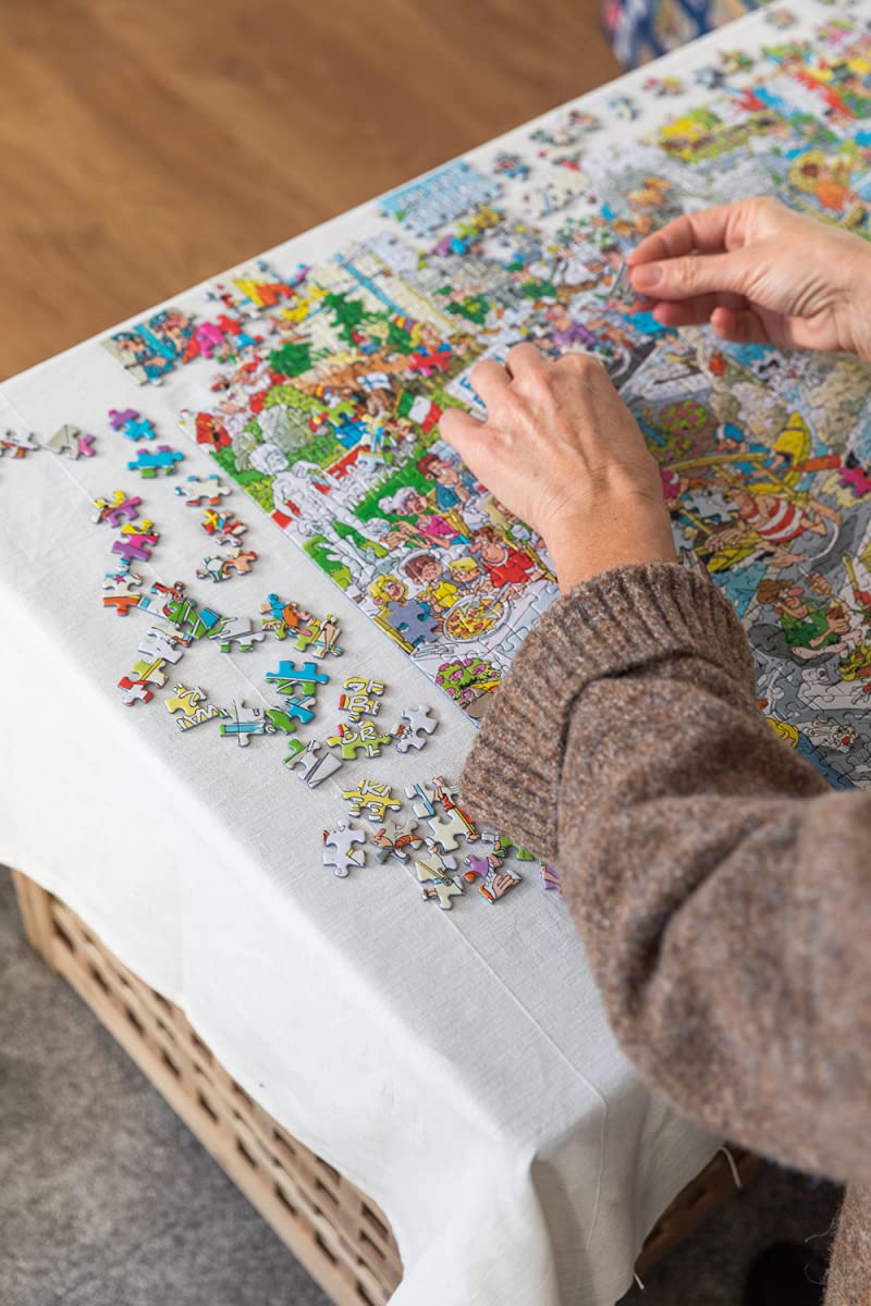 Jumbo, Jan Van Haasteren - 'The Missing Piece' Unique Comic Fun Designed Jigsaw Puzzle for Adults - 1,000 Piece - Image 4