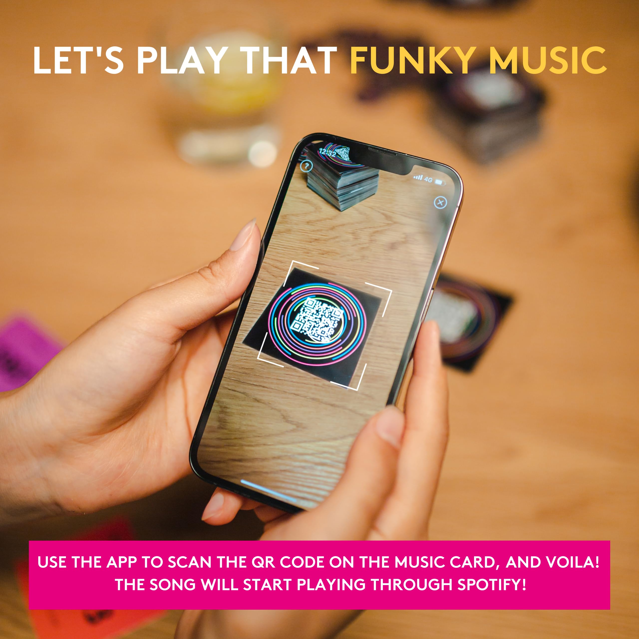 Jumbo Hitster - The Music Fun Party Quiz Card Game, 2-10 Players - 300 Plus Iconic Music Hits - Great for Adult and Family Game Night - Image 5