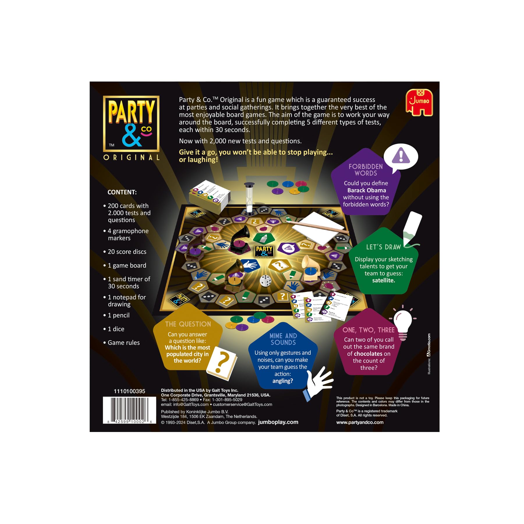 Jumbo Party & Co. Original Board Game - Fun Multi-Challenge Game for 14+ Years, Multiplayer Family Entertainment. - Image 3