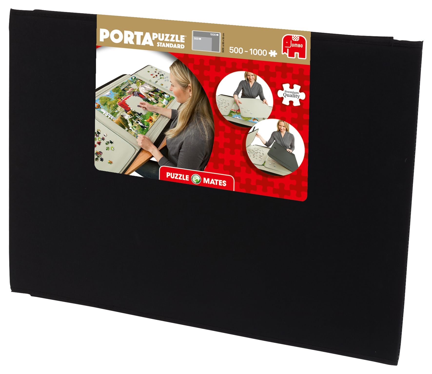 Jumbo, Puzzle Mates, Portapuzzle - Standard 1,000 Piece, Jigsaw Puzzle Accessories - Image 3