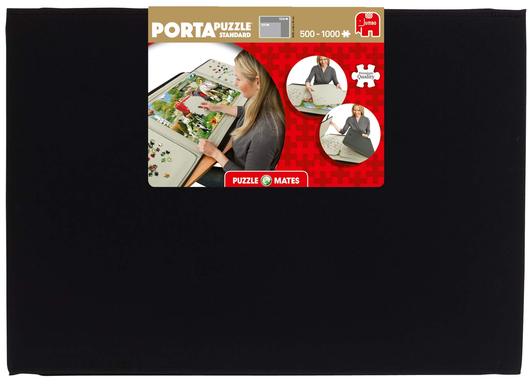 Jumbo, Puzzle Mates, Portapuzzle - Standard 1,000 Piece, Jigsaw Puzzle Accessories - Image 8