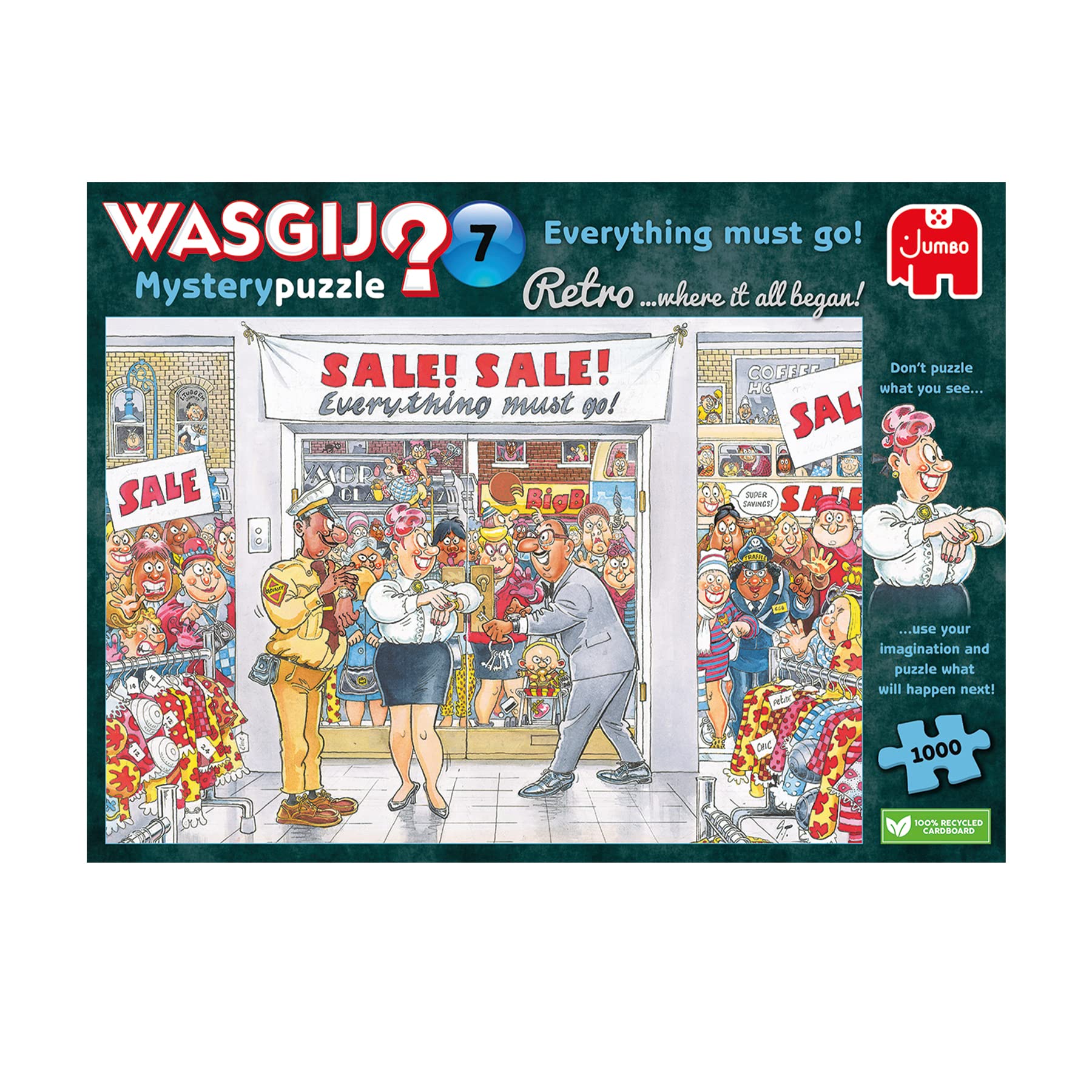 Wasgij Retro Mystery 7 - Alles muss raus! 1000 Teile - Image 3