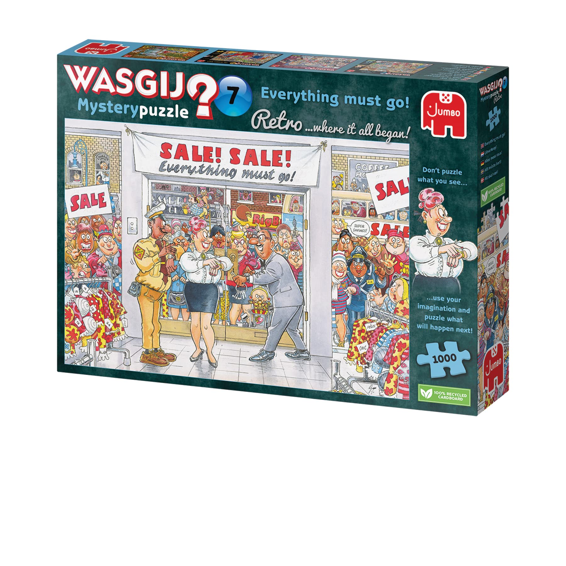 Wasgij Retro Mystery 7 - Alles muss raus! 1000 Teile - Image 4